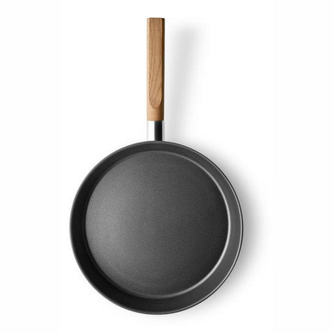 My Cool Kitchen productfoto - Eva Solo Nordic Kitchen Koekenpan Stainless Steel 28 cm - My Cool Kitchen is een premium aanbieder van Eva Solo