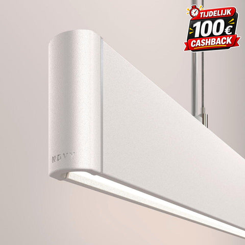 Novy - Pendant - Mineral White - Alle Afmetingen - P4 - Nieuwste Versie 2026 met Gesture Control
