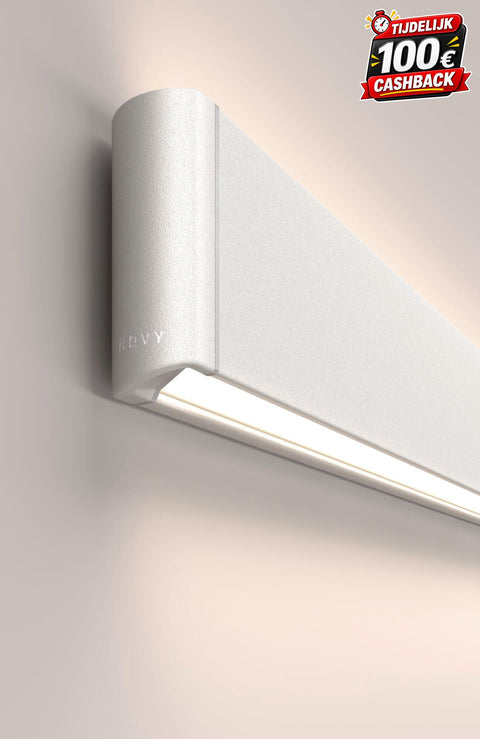 Novy - Wall - Mineral White - Alle Afmetingen - P4 - Nieuwste versie 2026 met Gesture Control