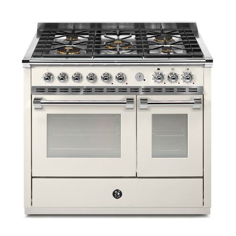 Steel Cucine Gasfornuis Ascot Pulse 100cm – Inox, Mat Antraciet of Mat Wit | AP10FF-4M