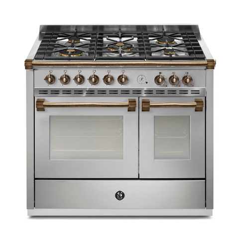 Steel Cucine Gasfornuis Ascot Pulse 100cm – Inox, Mat Antraciet of Mat Wit | AP10FF-4M