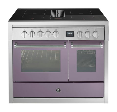 Steel Cucine Inductie fornuis Genesi Mistral 100cm | Met kookveldafzuiging | GQ10SF-4FIKW | Model 2026