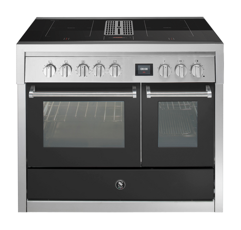 Steel Cucine Inductie fornuis Genesi Mistral 100cm | Met kookveldafzuiging | GQ10SF-4FIKW | Model 2026