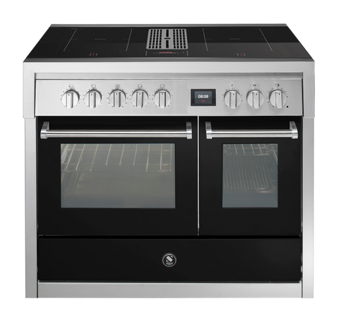 Steel Cucine Inductie fornuis Genesi Mistral 100cm | Met kookveldafzuiging | GQ10SF-4FIKW | Model 2026
