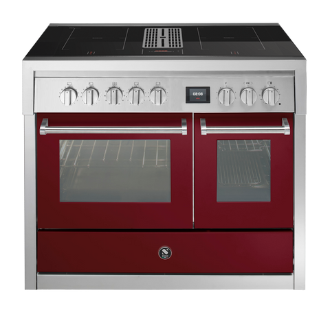 Steel Cucine Inductie fornuis Genesi Mistral 100cm | Met kookveldafzuiging | GQ10SF-4FIKW | Model 2026