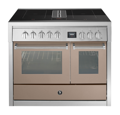 Steel Cucine Inductie fornuis Genesi Mistral 100cm | Met kookveldafzuiging | GQ10SF-4FIKW | Model 2026