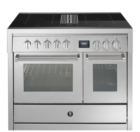 Steel Cucine Inductie fornuis Genesi Mistral 100cm | Met kookveldafzuiging | GQ10SF-4FIKW | Model 2026