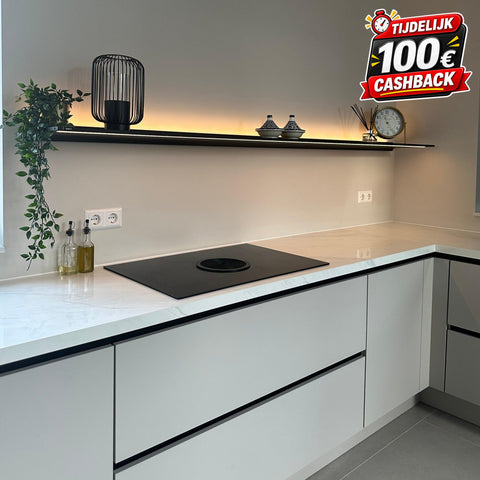 Novy - Shelf - Mineral Black - Alle Afmetingen - P4 - Nieuwste versie 2026 met Gesture Control