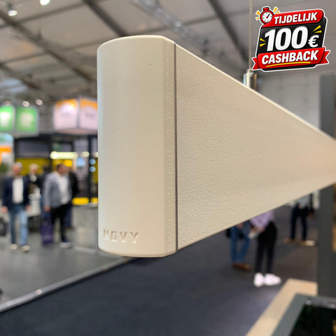 Novy - Pendant - Mineral White - Alle Afmetingen - P4 - Nieuwste Versie 2026 met Gesture Control