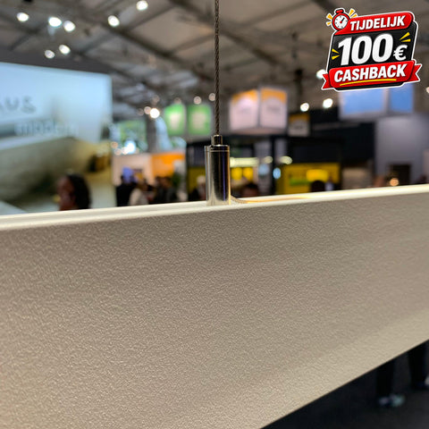 Novy - Pendant - Mineral White - Alle Afmetingen - P4 - Nieuwste Versie 2026 met Gesture Control