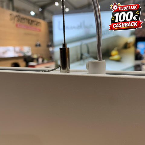 Novy - Pendant - Mineral White - Alle Afmetingen - P4 - Nieuwste Versie 2026 met Gesture Control