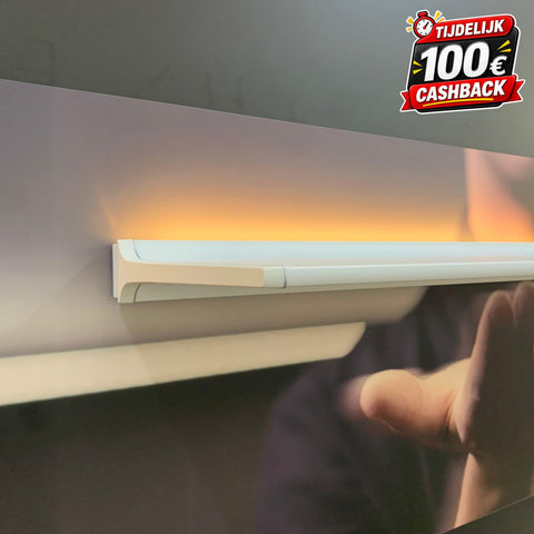 Novy - Shelf - Mineral White - Alle Afmetingen - P4 - Nieuwste versie 2026 met Gesture Control