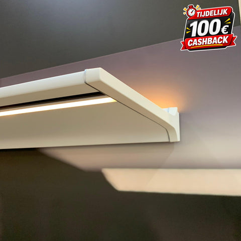 Novy - Shelf - Mineral White - Alle Afmetingen - P4 - Nieuwste versie 2026 met Gesture Control