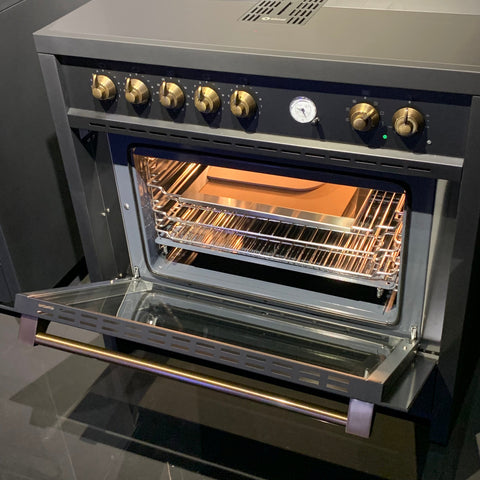 Steel fornuis Oxford Mistral 90 - Inductie fornuis | X9F-4FIKW