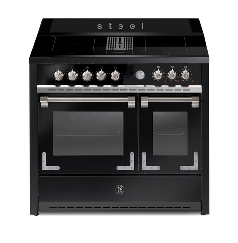 Steel fornuis Oxford Mistral 100 - Inductie fornuis | X10FF-4FIKW