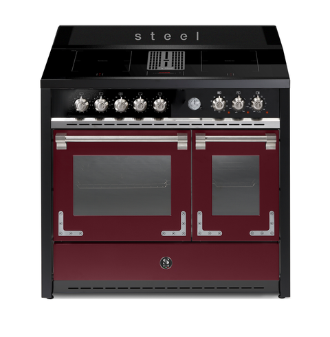 Steel fornuis Oxford Mistral 100 - Inductie fornuis | X10FF-4FIKW