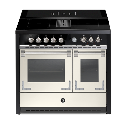 Steel fornuis Oxford Mistral 100 - Inductie fornuis | X10FF-4FIKW
