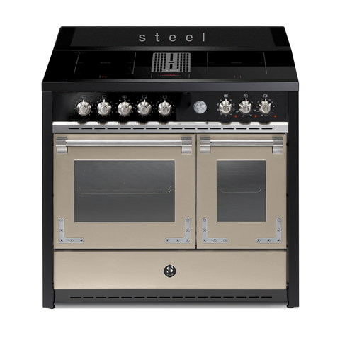 Steel fornuis Oxford Mistral 100 - Inductie fornuis | X10FF-4FIKW