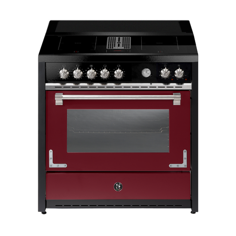 Steel fornuis Oxford Mistral 90 - Inductie fornuis | X9F-4FIKW