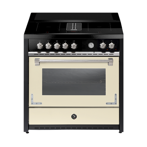 Steel fornuis Oxford Mistral 90 - Inductie fornuis | X9F-4FIKW