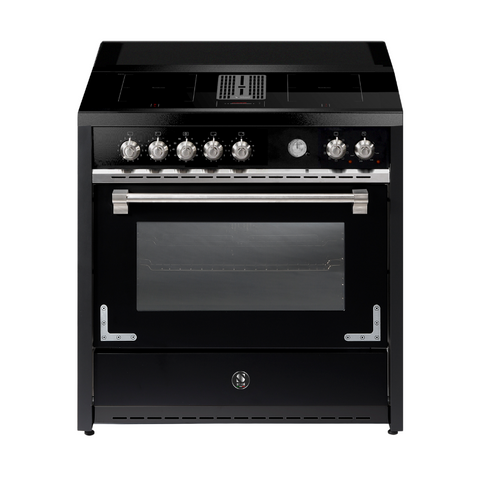 Steel fornuis Oxford Mistral 90 - Inductie fornuis | X9F-4FIKW