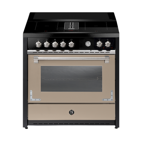 Steel fornuis Oxford Mistral 90 - Inductie fornuis | X9F-4FIKW