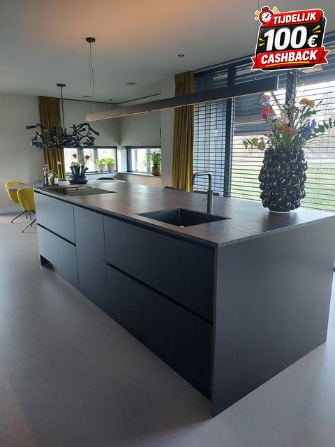 Jansen & de Bont / Novy - Pendant - Mineral Black - Alle Afmetingen - P4 - Nieuwste versie 2026 met Gesture Control