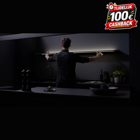 Jansen & De Bont / Novy - Shelf Pro - Mineral Black - Alle Afmetingen - P4 - Nieuwste versie 2026 met Gesture Control