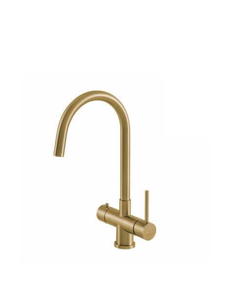 Selsiuz 351211 Push & Turn 3-in-1 Rond Gold Goud met Combi (Extra) Boiler