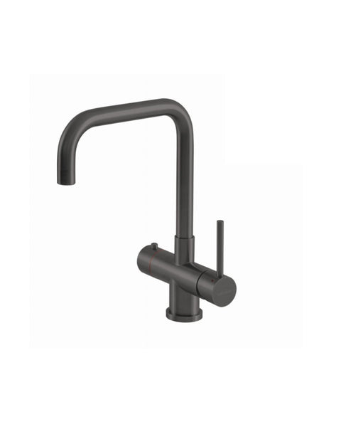 Selsiuz 351221 Push & Turn 3-in-1 Haaks Gun Metal met Combi (Extra) Boiler
