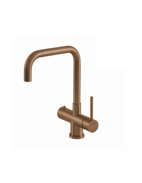Selsiuz 351222 Push & Turn 3-in-1 Haaks Copper Koper met Combi (Extra) Boiler