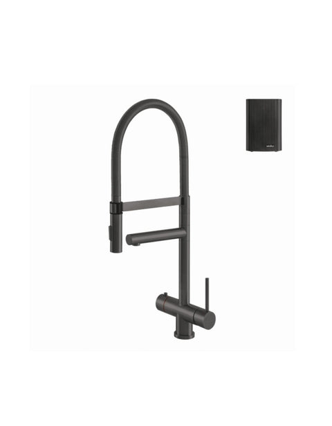 Selsiuz 351225 Push & Turn 3-in-1 XL Gun Metal met Single Boiler