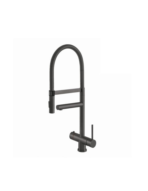 Selsiuz 351229 Push & Turn  3-in-1 XL Gun Metal met Combi (Extra) Boiler