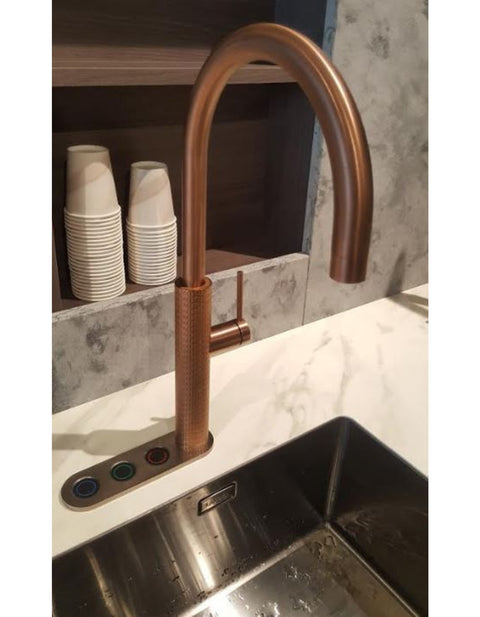 Selsiuz by Gessi 5 in 1 RVS 350371 met TITANIUM Single boiler en Cooler