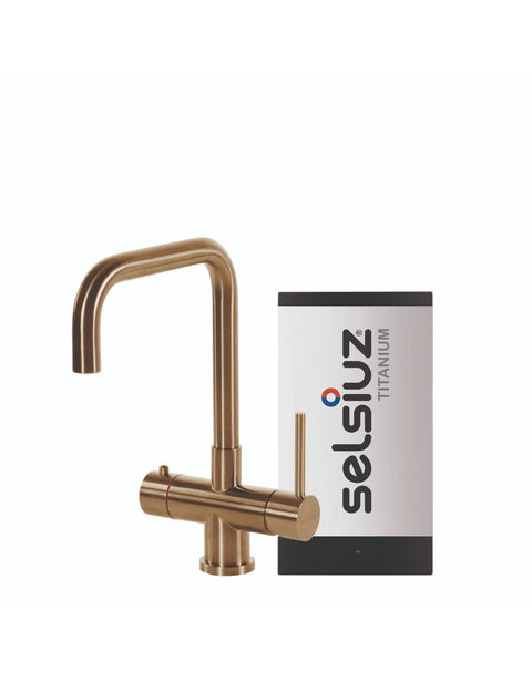 Selsiuz Haaks Gold / Goud met TITANIUM Single boiler - 350265