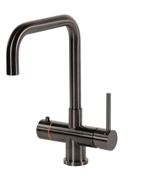 Selsiuz Haaks Gun Metal Zwart met TITANIUM Combi (Extra) boiler - 350291
