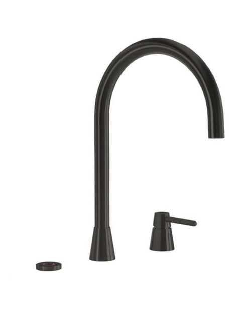 Selsiuz Osiris Cone Counter 3-in-1 Sturdy Black Zwart met TITANIUM Combi (Extra) boiler - 350724