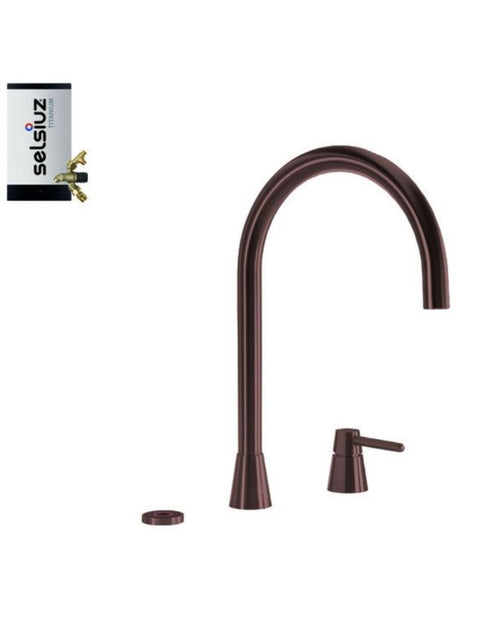 Selsiuz Osiris Cone Counter 3-in-1 Copper / Koper met TITANIUM Combi (Extra) boiler - 350451