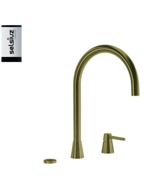 Selsiuz Osiris Cone Counter 3-in-1 Gold / Goud met TITANIUM Single boiler - 350461
