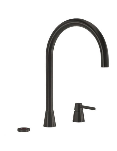 Selsiuz Osiris Cone Counter 3-in-1 Gun Metal Zwart met TITANIUM Combi (Extra) boiler - 350457