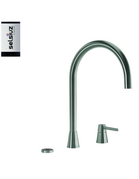 Selsiuz Osiris Cone Counter 3-in-1 RVS met TITANIUM Single boiler - 350443