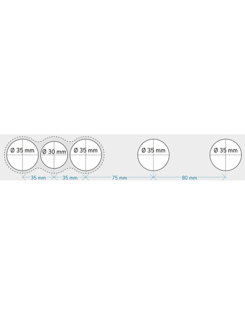 Selsiuz Osiris Cone Counter 5-in-1 Gun Metal Zwart met TITANIUM Combi (Extra) boiler en Cooler - 350481