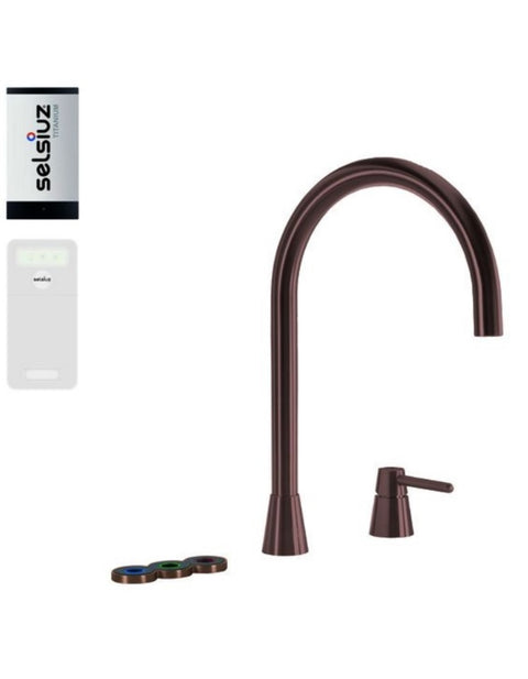 Selsiuz Osiris Cone Counter 5-in-1 Copper / Koper met TITANIUM Single boiler en Cooler - 350473
