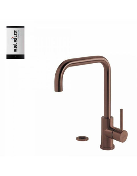 Selsiuz Push Haaks Copper / Koper met TITANIUM Single boiler - 350643