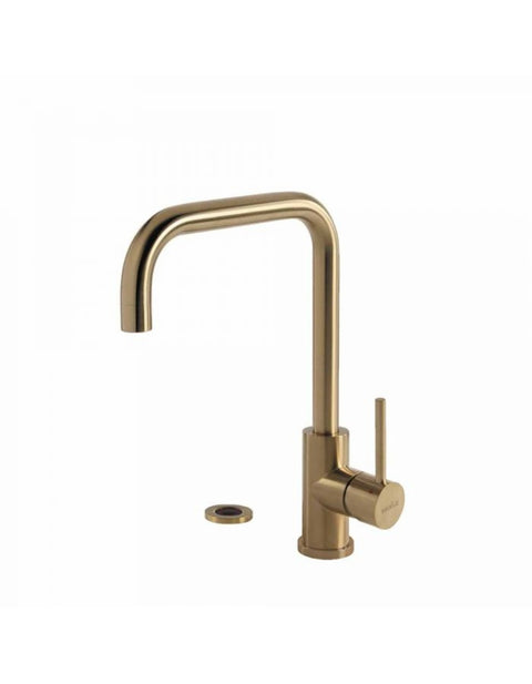 Selsiuz Push Haaks Gold / Goud met TITANIUM Combi (Extra) boiler - 350651