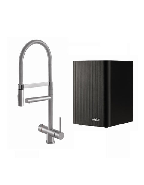 Selsiuz Push & Turn 351224 3-in-1 XL Inox (RVS) met Single Boiler