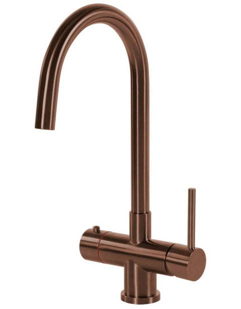 Selsiuz Rond Copper / Koper met TITANIUM Combi (Extra) boiler - 350287