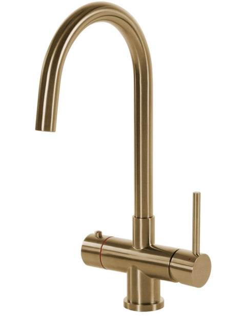 Selsiuz Rond Gold / Goud met TITANIUM Combi (Extra) boiler - 350288