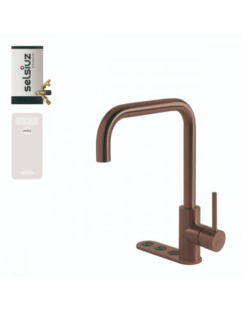 Selsiuz Unlimited 5-in-1 Haaks Copper / Koper met TITANIUM Combi (Extra) boiler en Cooler - 350589