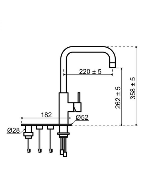 Selsiuz Unlimited 5-in-1 Haaks Gold / Goud met TITANIUM Single boiler en Cooler - 350593